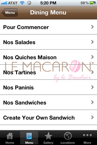 Le Macaron screenshot 2