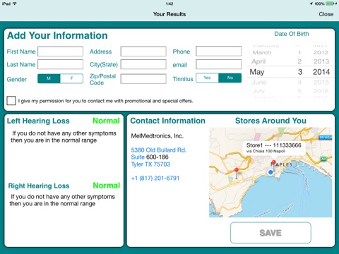 iAudiometer CS screenshot 4