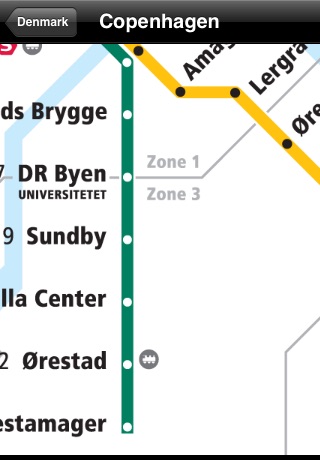 Denmark Subway Maps (Copenhagen) screenshot 3