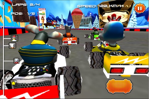 Cartoon Racing ( 3D Fun Racing Games ) screenshot 3
