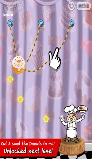 Cut The Donuts yummy : Slice rope to bake bakery cooking Che(圖2)-速報App