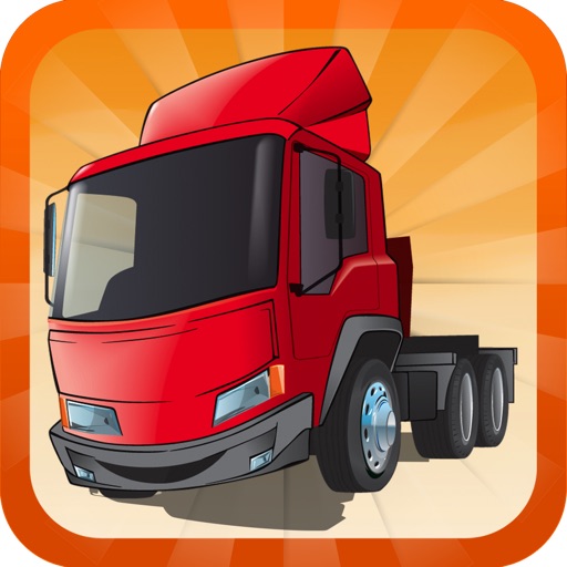 Angry Trucker Highway Racing : Free Driving Games Icon