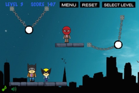 Super Heroes Lite screenshot 2