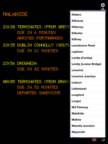 Irish Real Time Rail HD screenshot 3