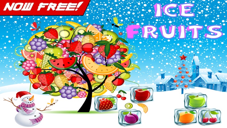 Ice Fruits Puzzle - Match block burst crazy swipe fruit smash game