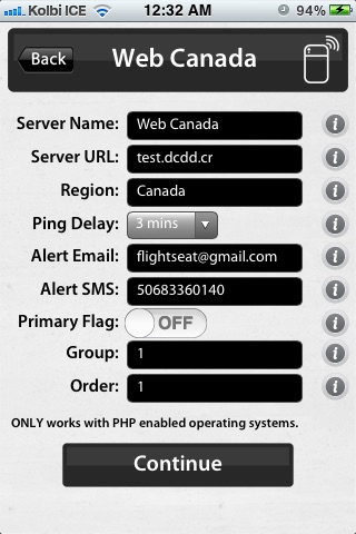 Server ViVo screenshot 3