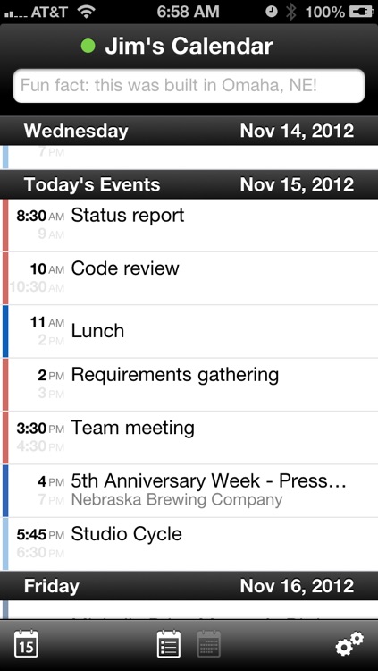 QuickCal - The natural language calendar for iOS