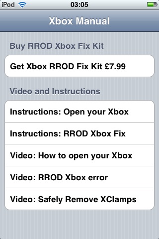 RROD Xbox Fix Manual screenshot 2