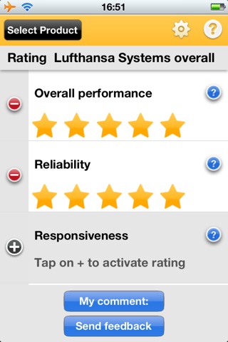 smart/Opinion - online feedback App for our customers' quality perception screenshot 3