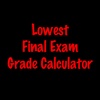 Lowest Final Exam Grade Calculator