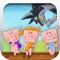 The Three Little Pigs story app is an exciting retelling of the classic tale for young children