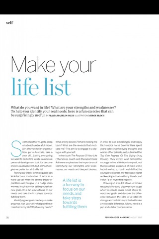 Psychologies Magazine UK screenshot 2