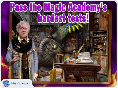 Magic Academy HD Lite: puzzle adventure game screenshot 4