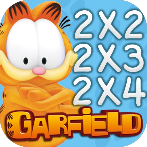 Multiplication Tables with Garfield icon