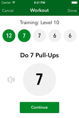 Pull-Ups Trainer - Fitness & Workout Training for 50+ PullUps screenshot 3