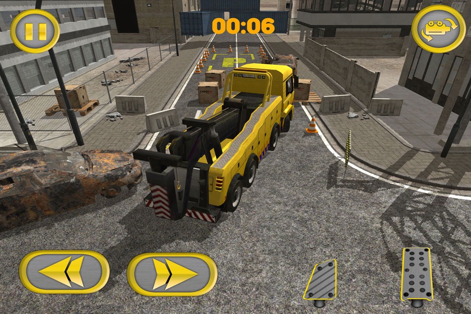 Construction Crane Parking 2 - City Builder Realistic Driving Simulator Free screenshot 4