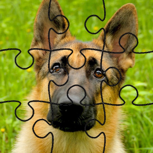 Dog Puzzles for iPad Icon