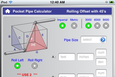 Socket Pipe Calculator screenshot 2