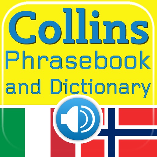 Collins Italian<->Norwegian Phrasebook & Dictionary with Audio icon