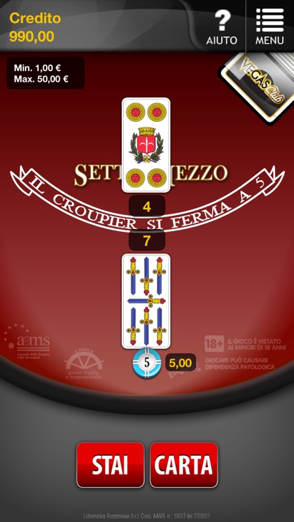 Sette e Mezzo - Vegas Club