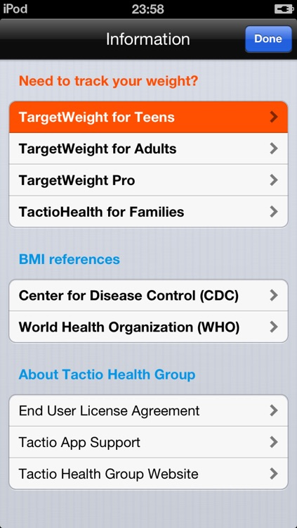 Child BMI  (Growth Percentiles - Height & Weight, and Body Mass Index) screenshot-3