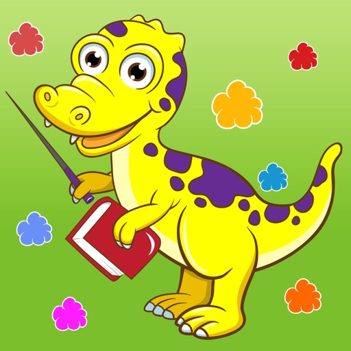 Dinosaurs game for children age 2-5: Train your skills for kindergarten, preschool or nursery school with dinos iOS App
