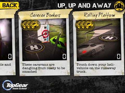 Игра Top Gear: Stunt School HD