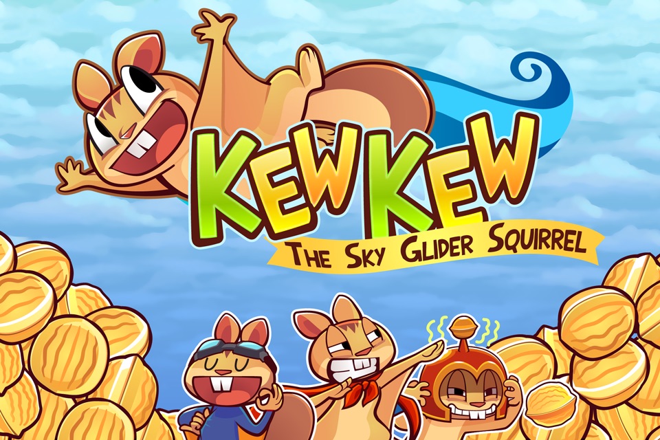 Kew Kew - The Crazy & Nuts Flying Squirrel Game screenshot 4