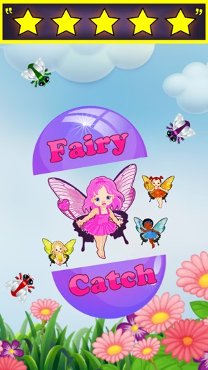 Fairy Catch - Pretty Pink Princess Girl 