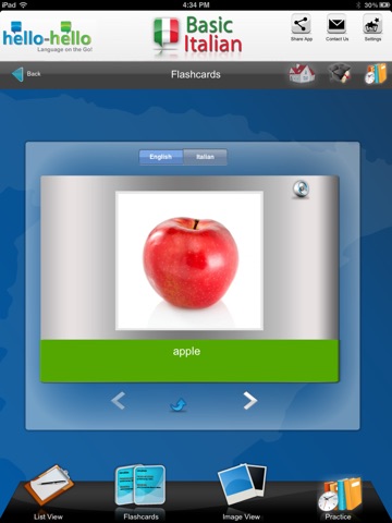 Learn Italian Vocabulary HH screenshot 3