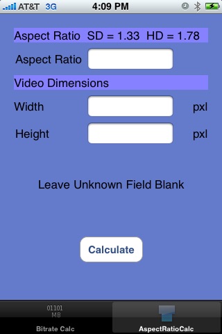 VidCalc screenshot 2