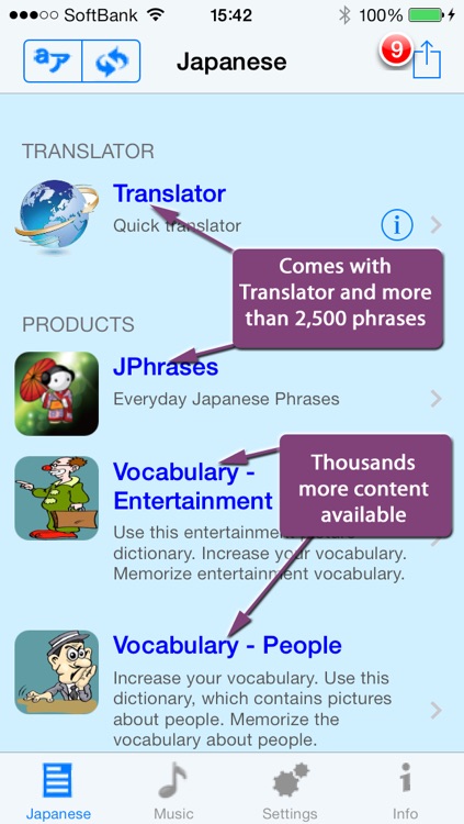 Japanese - Talking English to Japanese Translator and Phrase Book