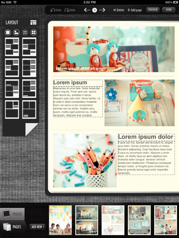 Photomag: Magazine Editor ~ album with a story screenshot 2