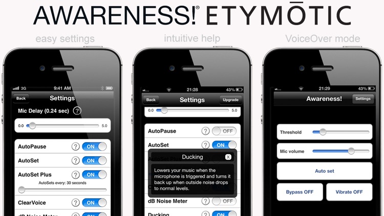 Awareness!® For Etymotic screenshot-3