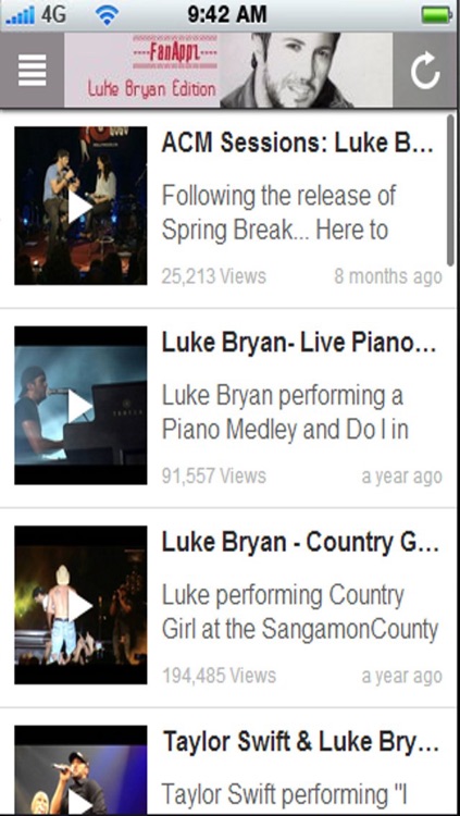 FanAppz - Luke Bryan Edition