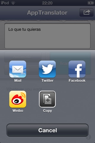 AppTranslator Lite screenshot 2