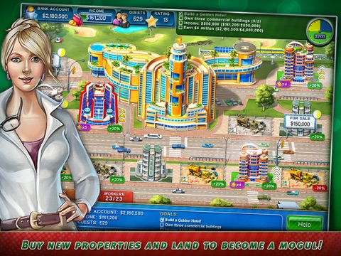 Hotel Mogul: Las Vegas HD Lite screenshot 3