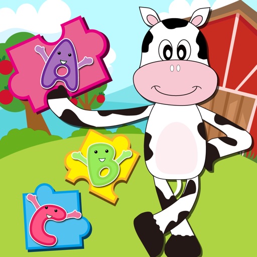 Farm Animal Puzzles - Educational Preschool Learning Games for Kids & Toddlers Icon
