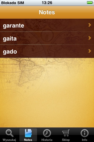 iTravel Polish - Spanish Pocket Dictionary screenshot 4