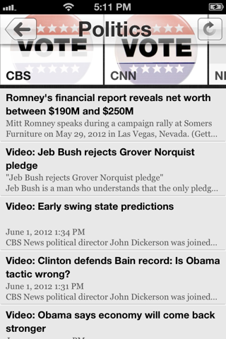 US Headlines, Weather & Traffic screenshot 2