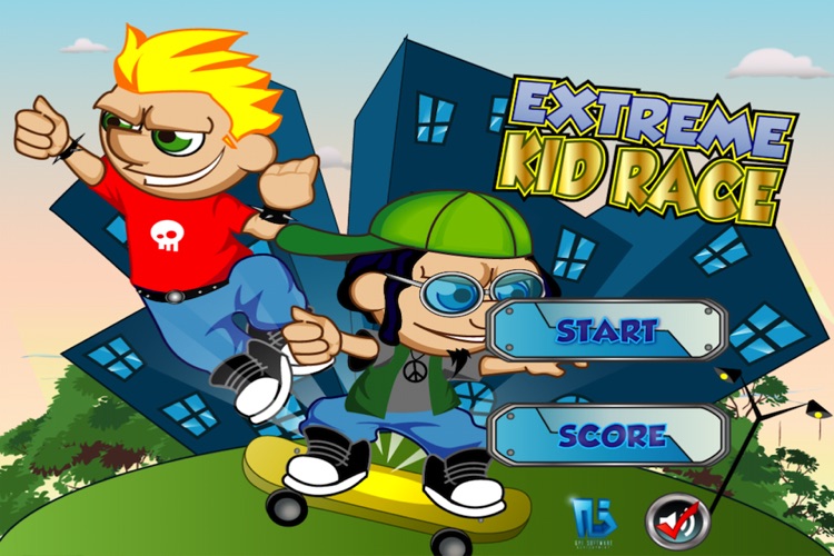 Extreme Kid Race Lite screenshot-0