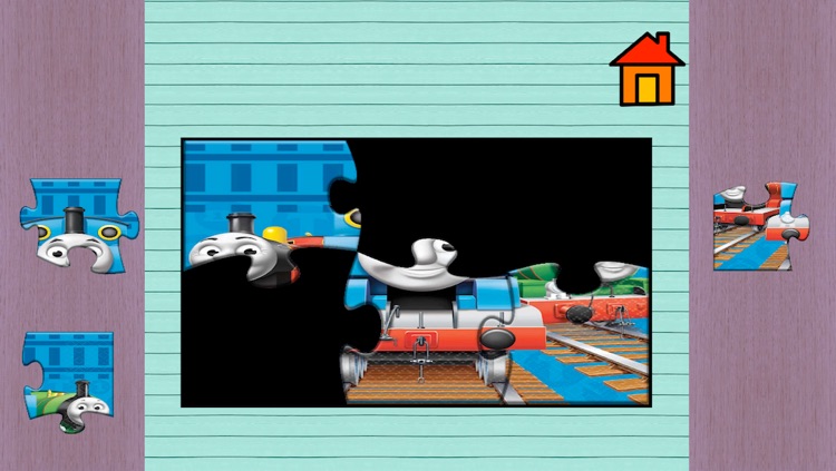 Kids Train Puzzles HD