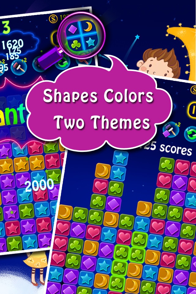 Lucky Stars 2 - A Free Addictive Star Crush Game To Pop All Stars In The Sky screenshot 3