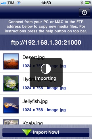 drop2Roll - Transfer photos from pc straight to camera roll! screenshot 4