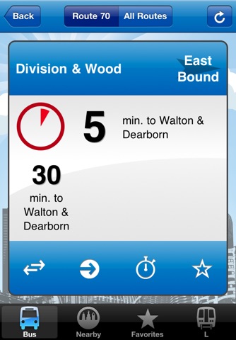 Buster: The Chicago Bus & Train Tracker screenshot 2
