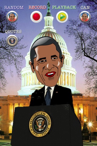 Talking Obama The President for iPhone Screenshot on iOS