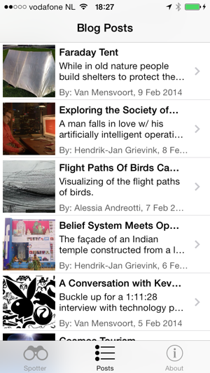 NextNature: Spotter and Blog Reader(圖3)-速報App