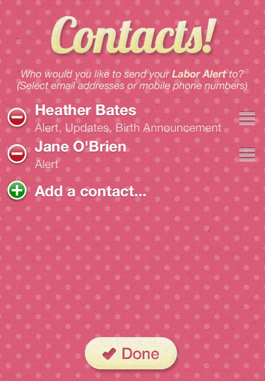 Labor Alert Pregnancy Helper