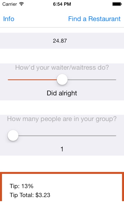 Tip Calculator and Restaurant Finder Free