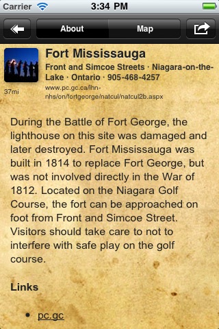 The War of 1812: Guide to Historic Sites screenshot 4